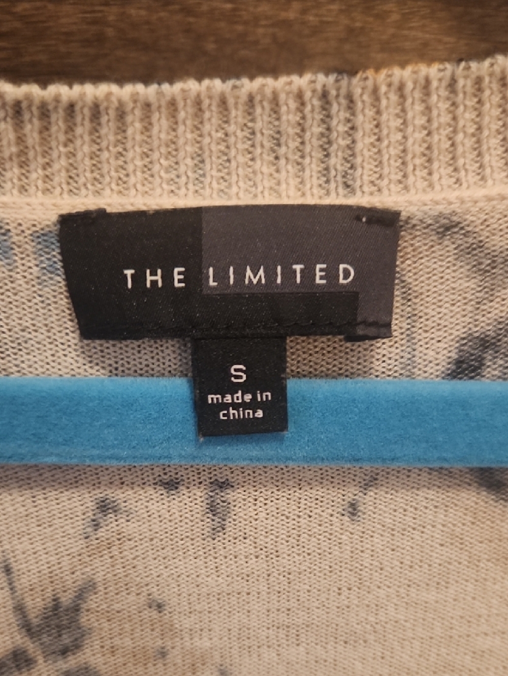 The Limited Mustard Floral V-Neck Long-Sleeve Sweater - Picture 2 of 8